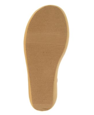 Women's Fine Glass Laser Wedge Sandals