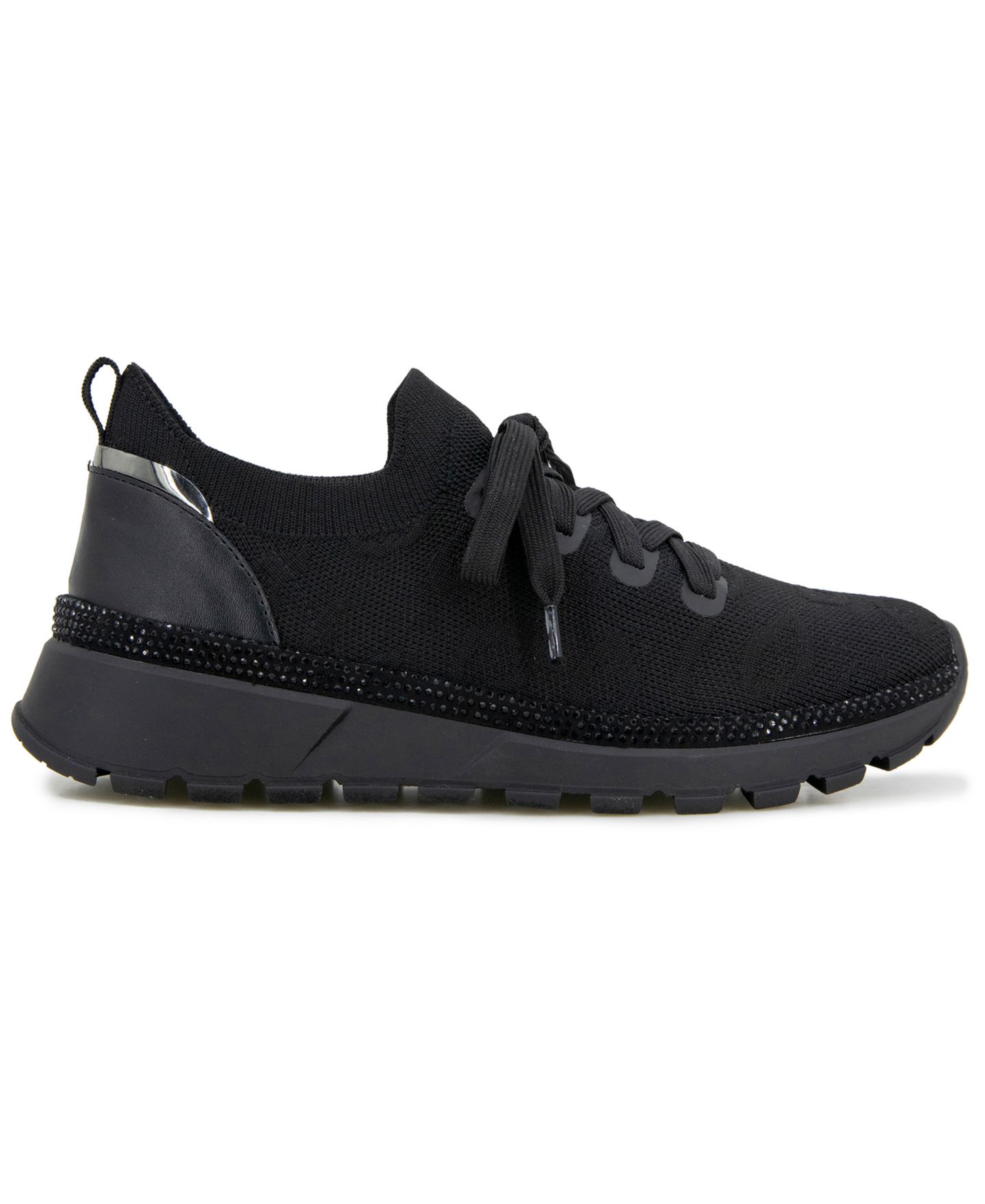 Женские кроссовки Kenneth Cole Reaction Kuest, цвет: Чёрный вязаный — фото 2