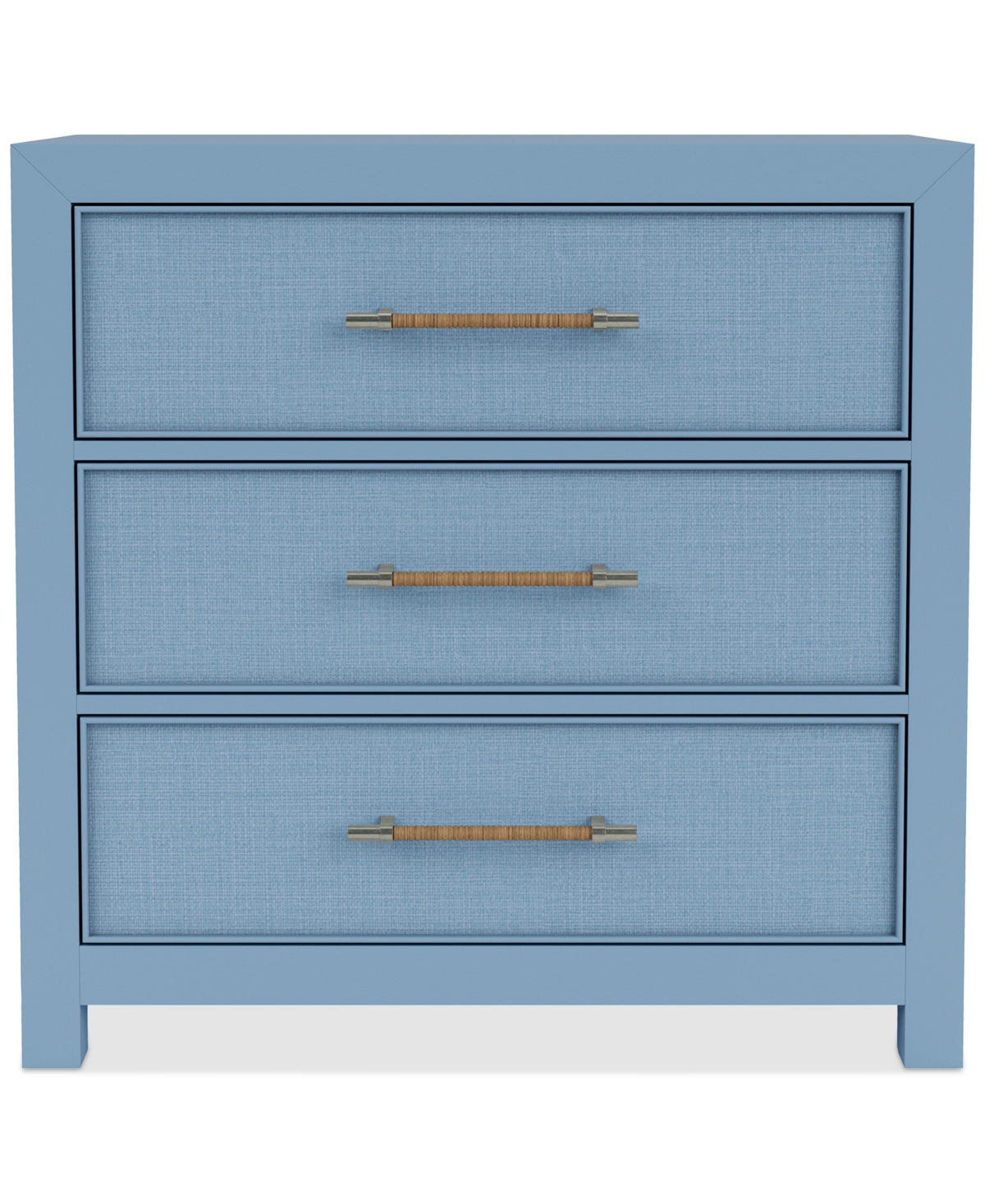 Shop Macy's Catriona Blue Drawer Chest In Cabana Blue