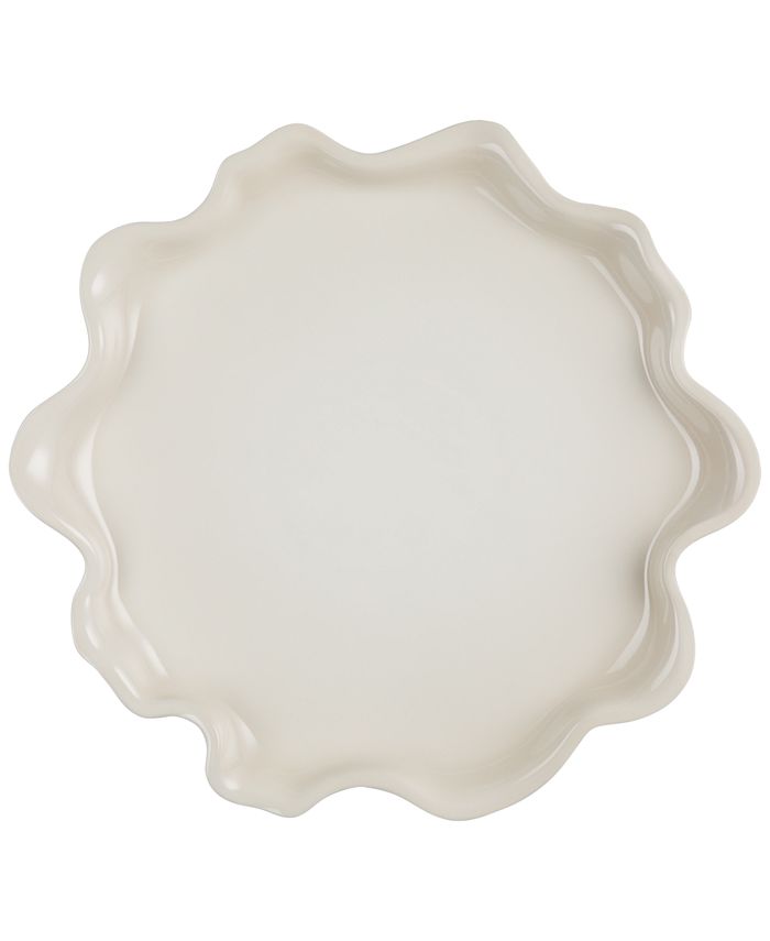 Le Creuset Serving Bowl, 15" Diameter, Iris Collection, Dishwasher Safe Stoneware Marseille