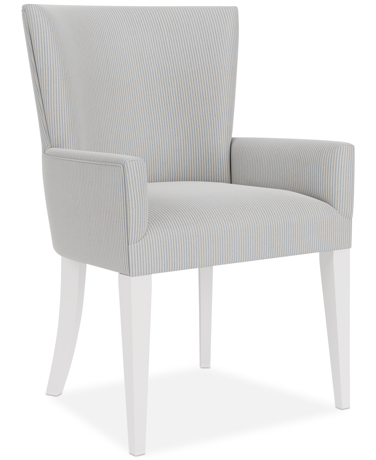 Macy's Catriona 4 Pc. Upholstered Arm Chair Set In Grey