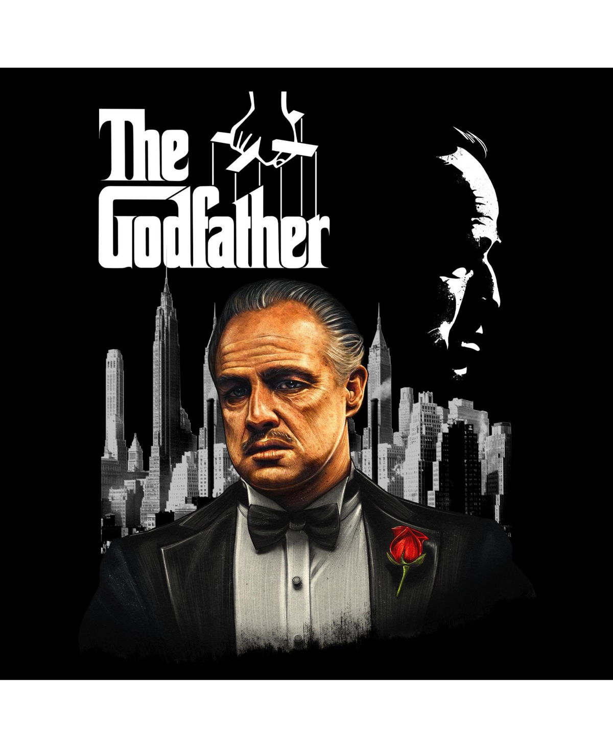 Shop Philcos Men's Vito Nyc The Godfather T-shirt In Black
