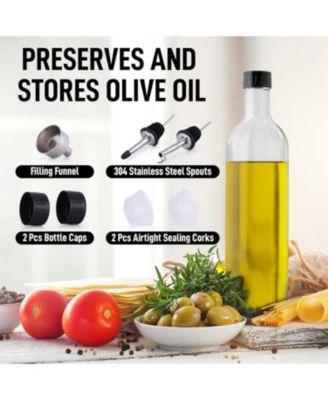 1 Pack Bottle Dispenser with Pourers and Funnel