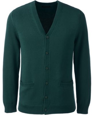 Men's Cotton Modal Button Front Cardigan Sweater