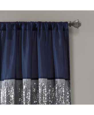 Night Sky Window Curtain Panel