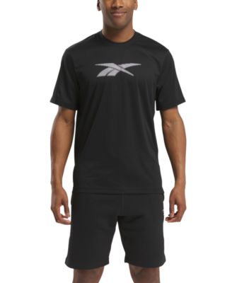 Reebok - Men's Vector Performance Short Sleeve Logo Graphic T-Shirt