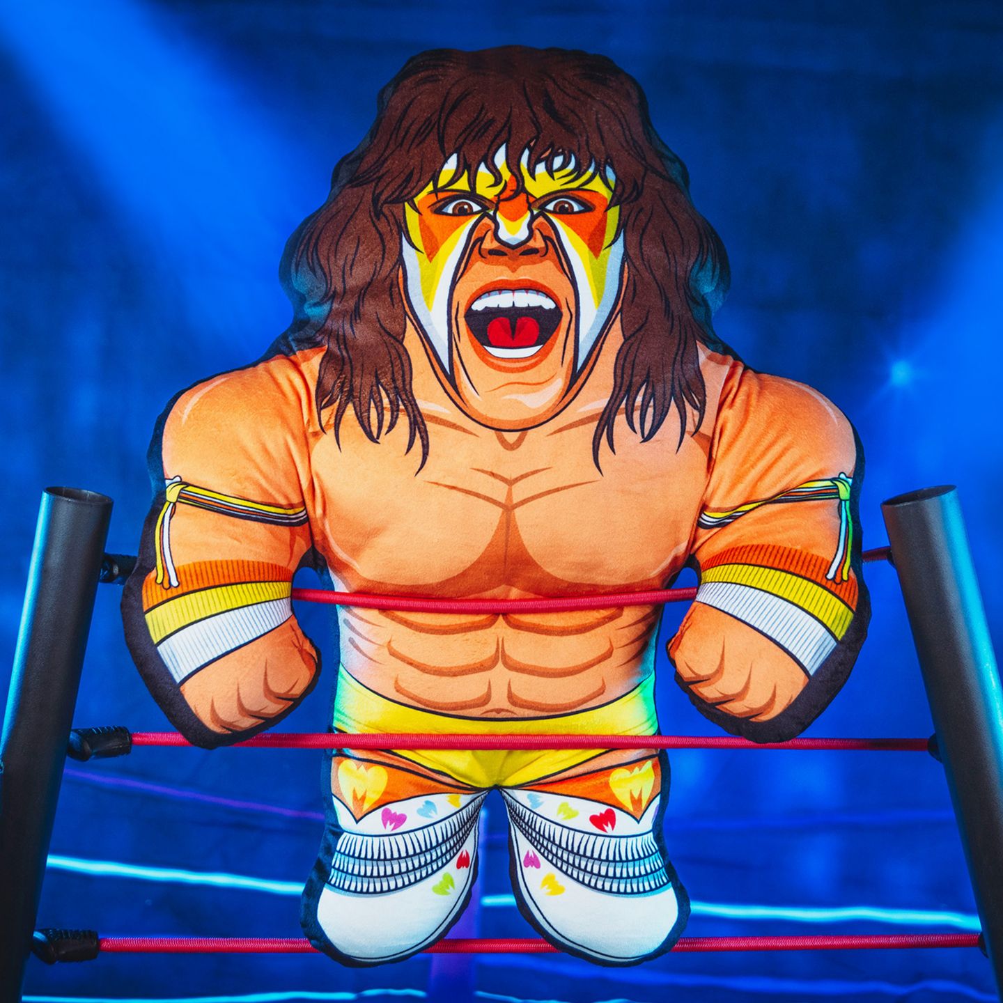 Детская мягкая игрушка Bleacher Creatures Ultimate Warrior Bleacher Buddy 24" — фото 4