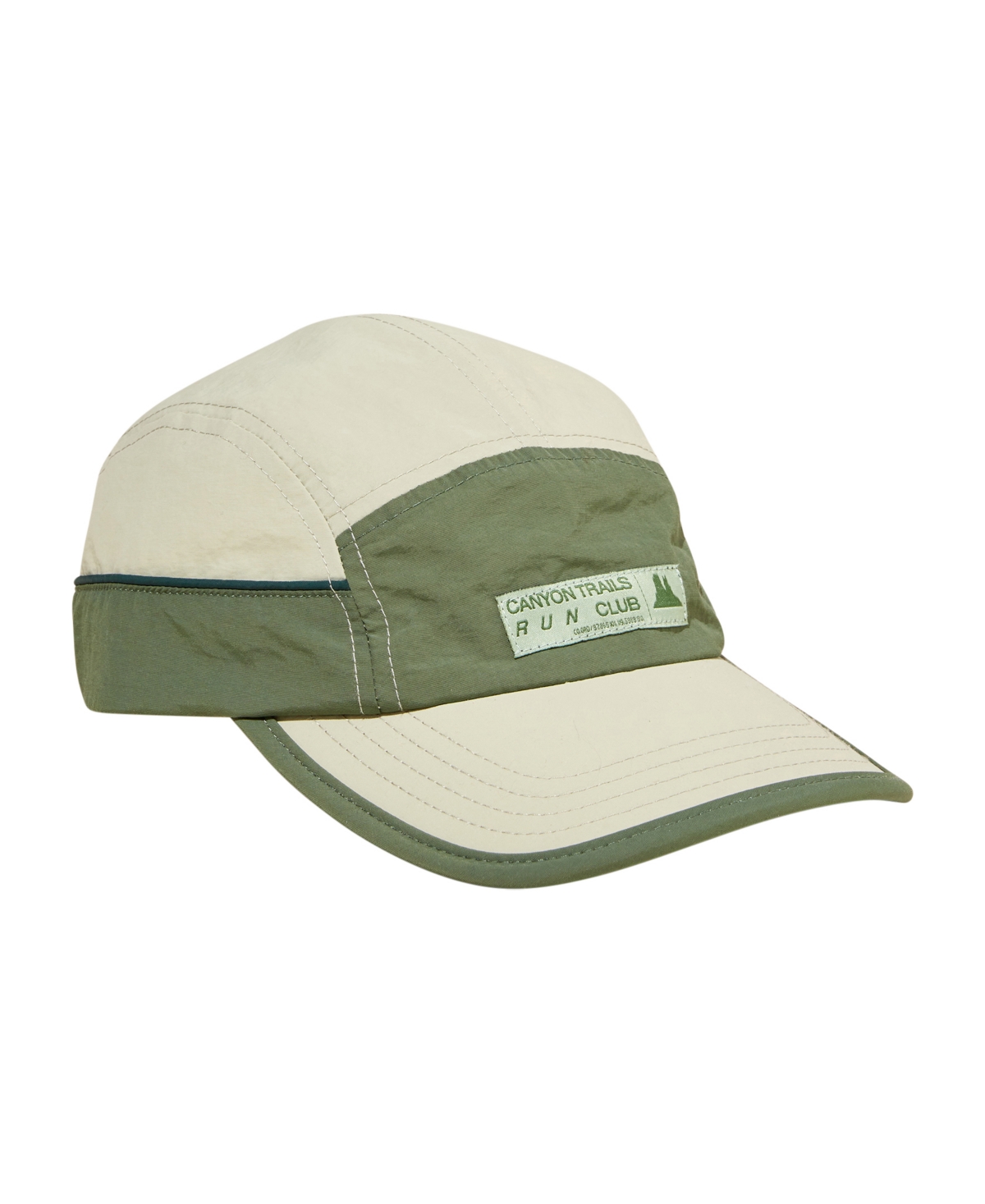 Shop Cotton On Men's Nylon 5 Panel Hat In Green