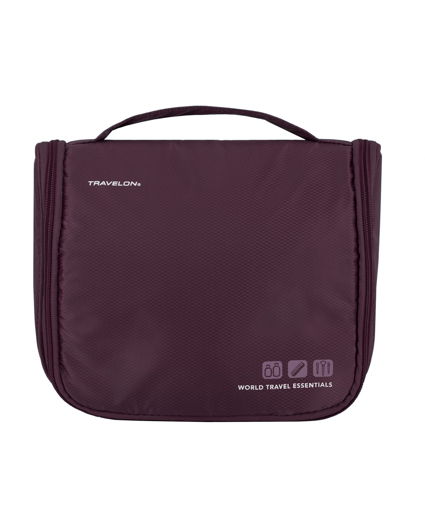 Несессер Travelon World Travel Essentials Hanging Toiletry Case, цвет: Чёрный — фото 3