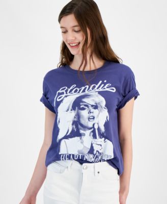 Love Tribe - Juniors' Blondie Heart Of Glass Graphic T-Shirt