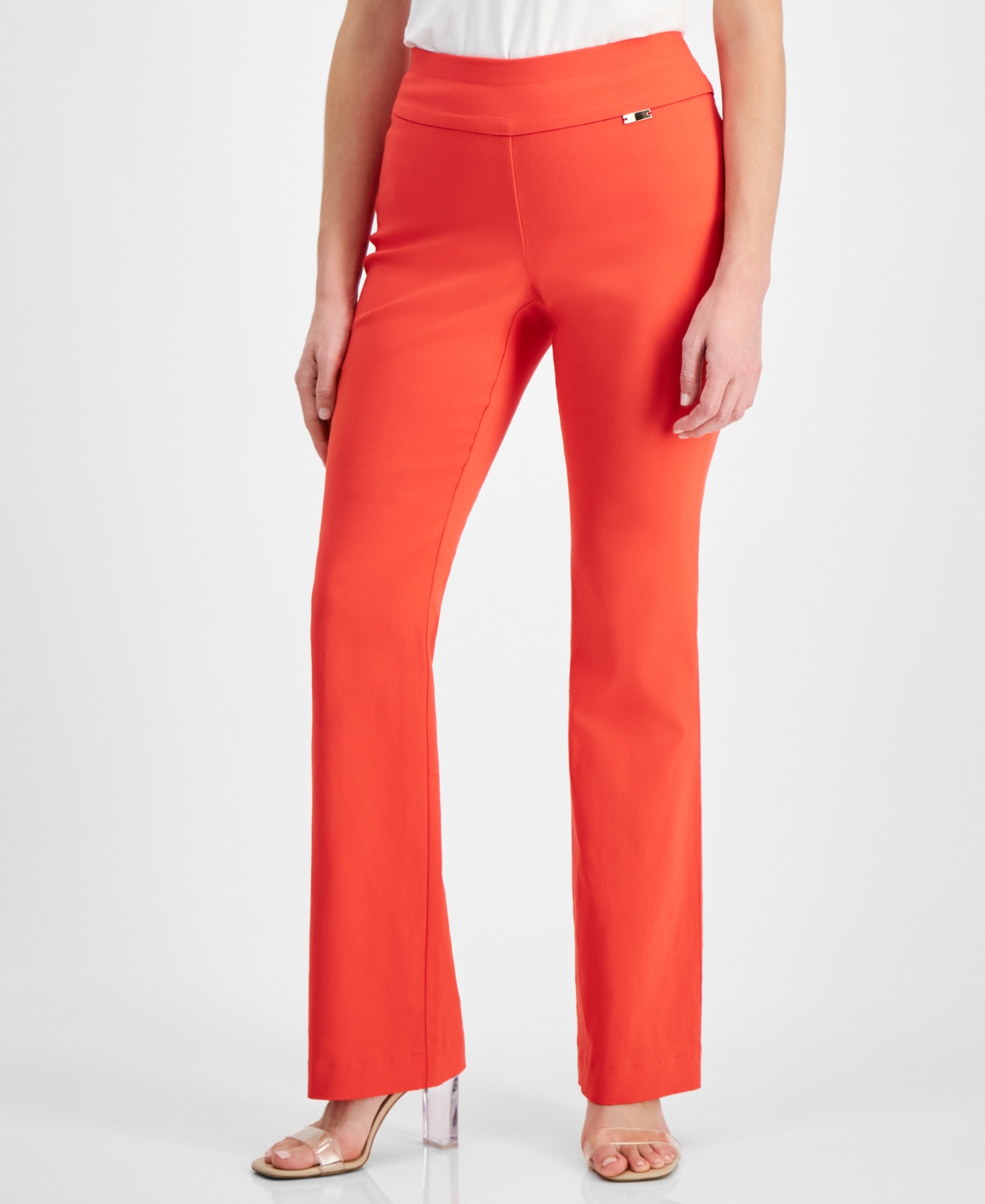 Shop Inc International Concepts Petite Mid-rise Bootcut Pants, Created For Macy's In Tropical Punch