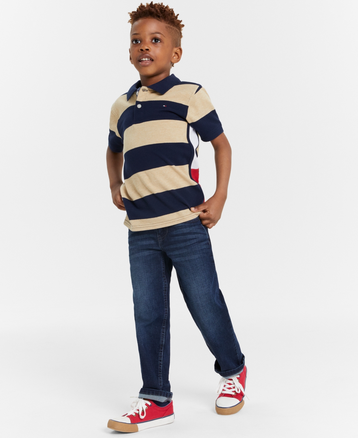 Tommy Hilfiger Toddler and Little BoysRegular-Fit Stretch Jeans - Kent