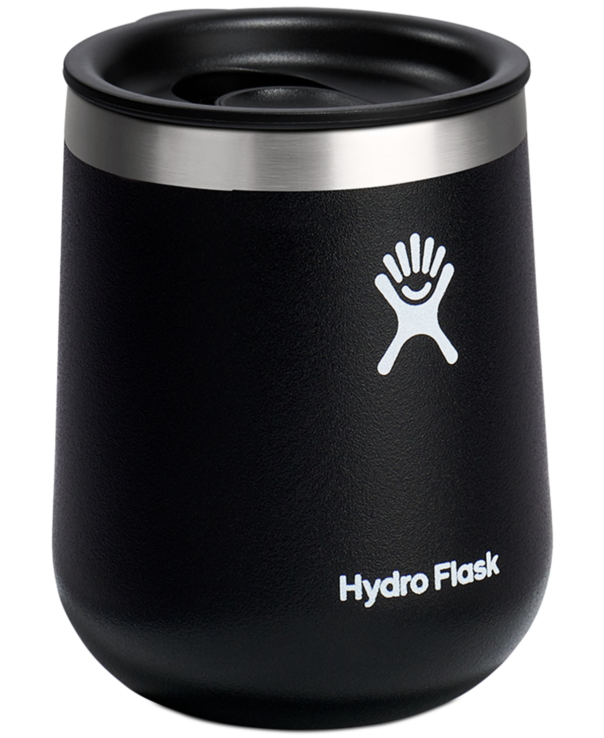 Hydro Flask 10-oz. Ceramic-insulated Stainless Steel Wine Tumbler In Black