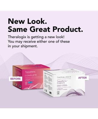 TheraNatal Complete Prenatal Vitamin with DHA (13 Week Supply)