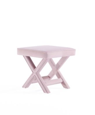 Abigail 20.47" Velvet Upholstered Ottoman Bench