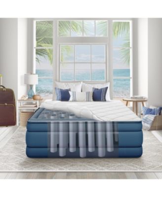 Cloud Supreme Express Inflatable 20" Air Mattress with Built in Pump, Queen