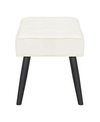 Velvet Tufted Bedroom Bench for Living Room & Entryway