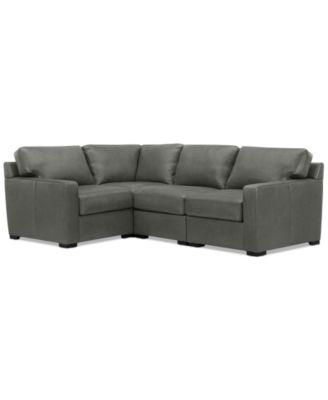 Radley 101" 4-Pc. Leather Corner Sectional