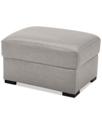Radley 32"  Leather Ottoman