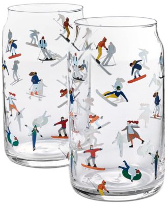The Cellar - Holiday Tumbler Glasses, Set of 2