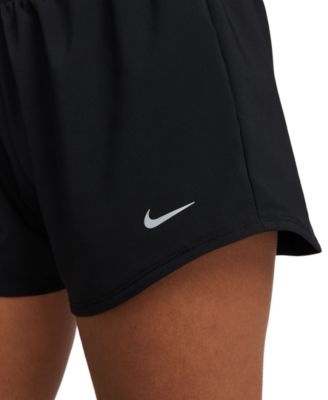★ Nike★ Dry Fit One Swoosh Mid Rise Shorts W Black HJ2196 Nike Dri-FIT One Swoosh Women's Mid-Rise Brief-Lined Running