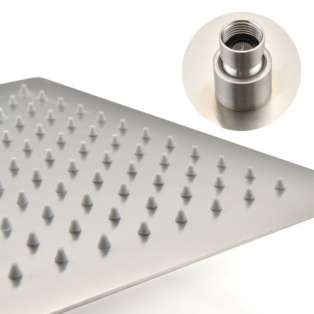 Streamdale Furniture 12 Rain Shower Head Systems Wall Mounted Shower
