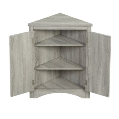  17 x 17 x 31 inches Adjustable Shelf Bathroom Storage Cabinet