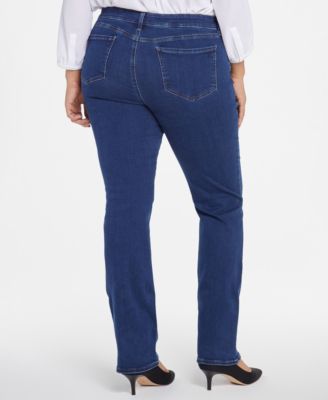 Plus Size Marilyn Straight Jean