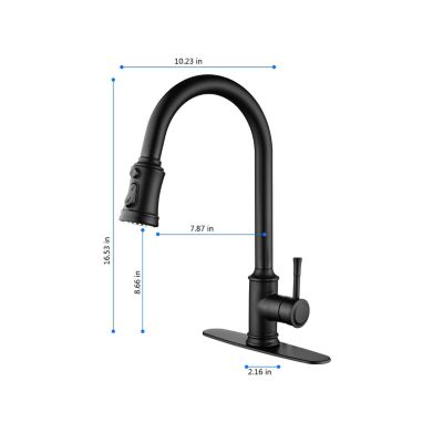 Touch Kitchen Faucet With Pull Down Sprayer