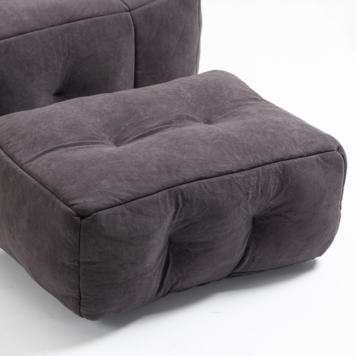 Streamdale Furniture Bean bag and ottoman set for adults and kids