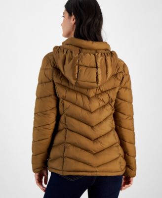 Women's Packable Hooded Puffer Coat, Created for Macy's