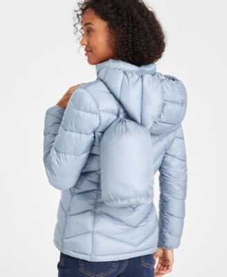 Women's Packable Hooded Puffer Coat