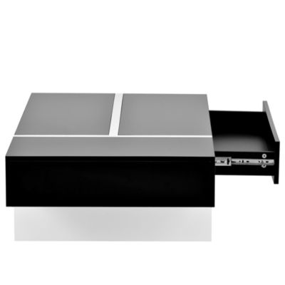  Modern Glossy Rectangle Coffee Table