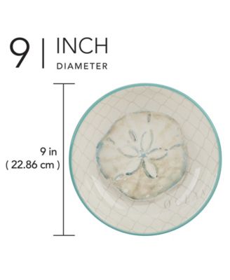 Ocean View Set of 4 Soup Bowls