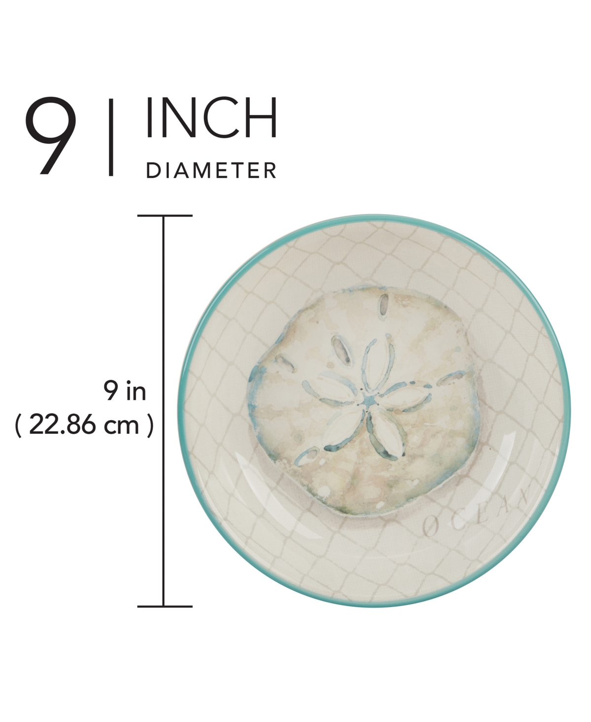 Certified International Ocean View Set of 4 Soup Bowls