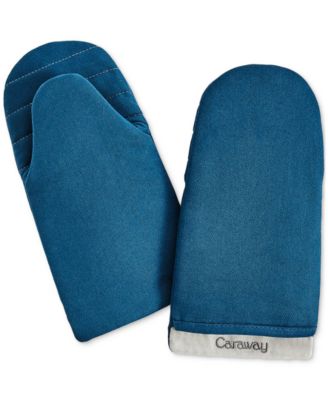 2-Piece Cotton Double-Layered Oven Mitt Set
