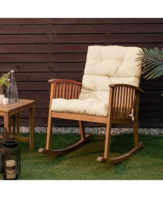 Tufted Outdoor Patio Chair Seating Pad