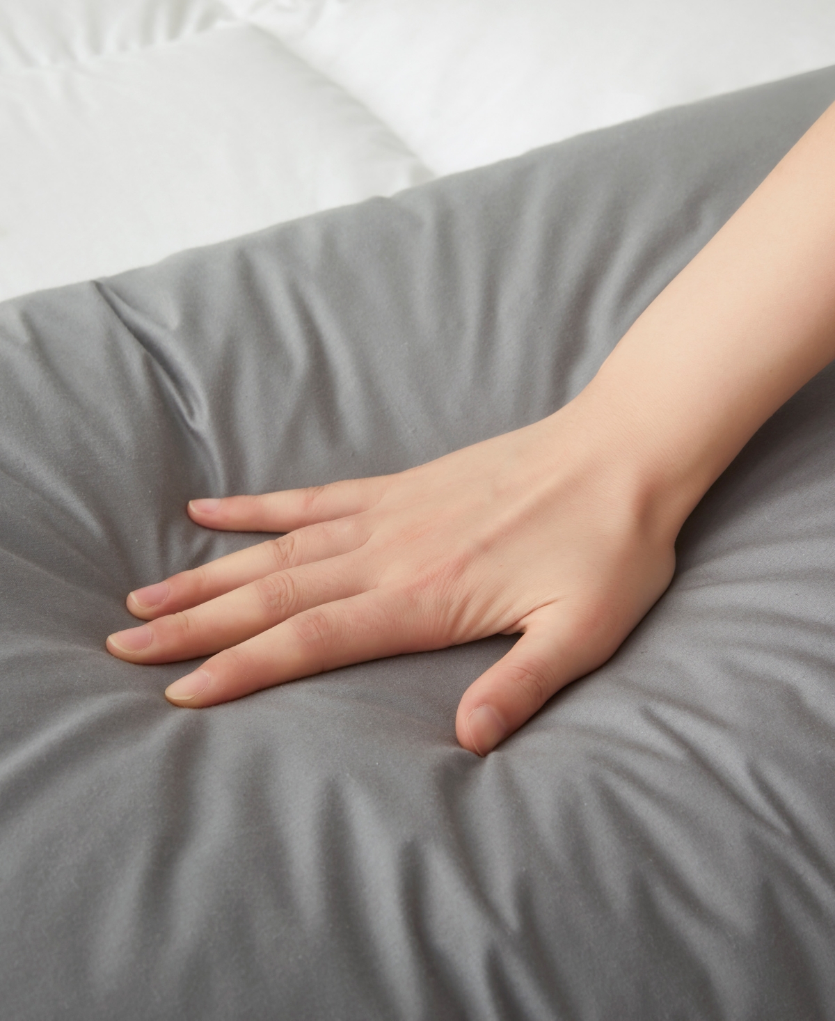 Shop Unikome Memory Foam 2-pack Pillows, Standard In Gray