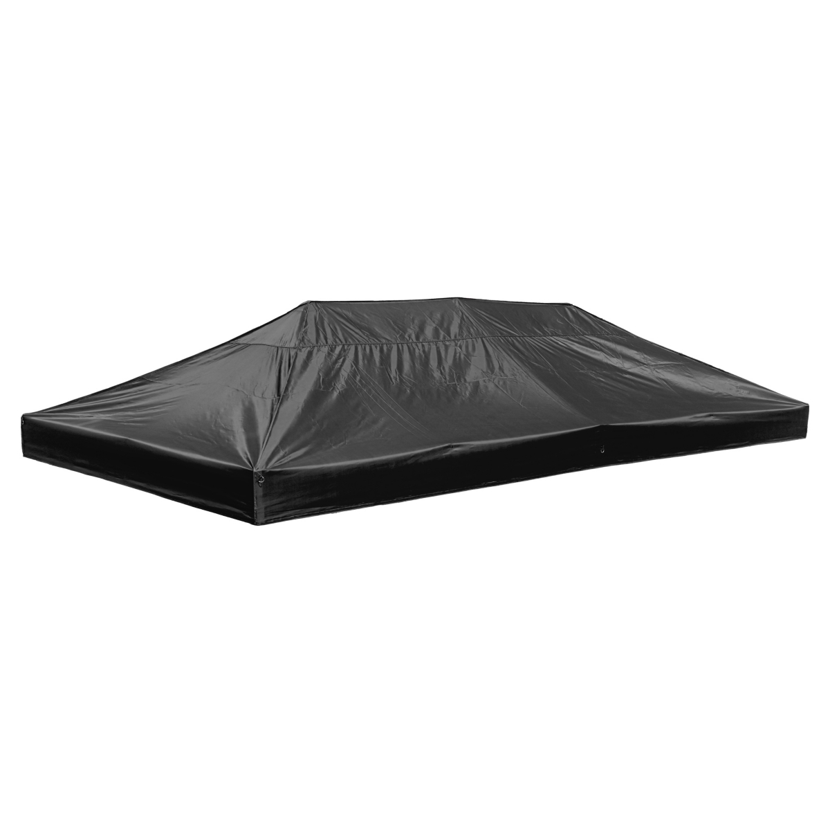 9.6x19.1Ft Replacement Canopy Top Cover UV50+ Outdoor Patio Party Picnic 10x20Ft - Black