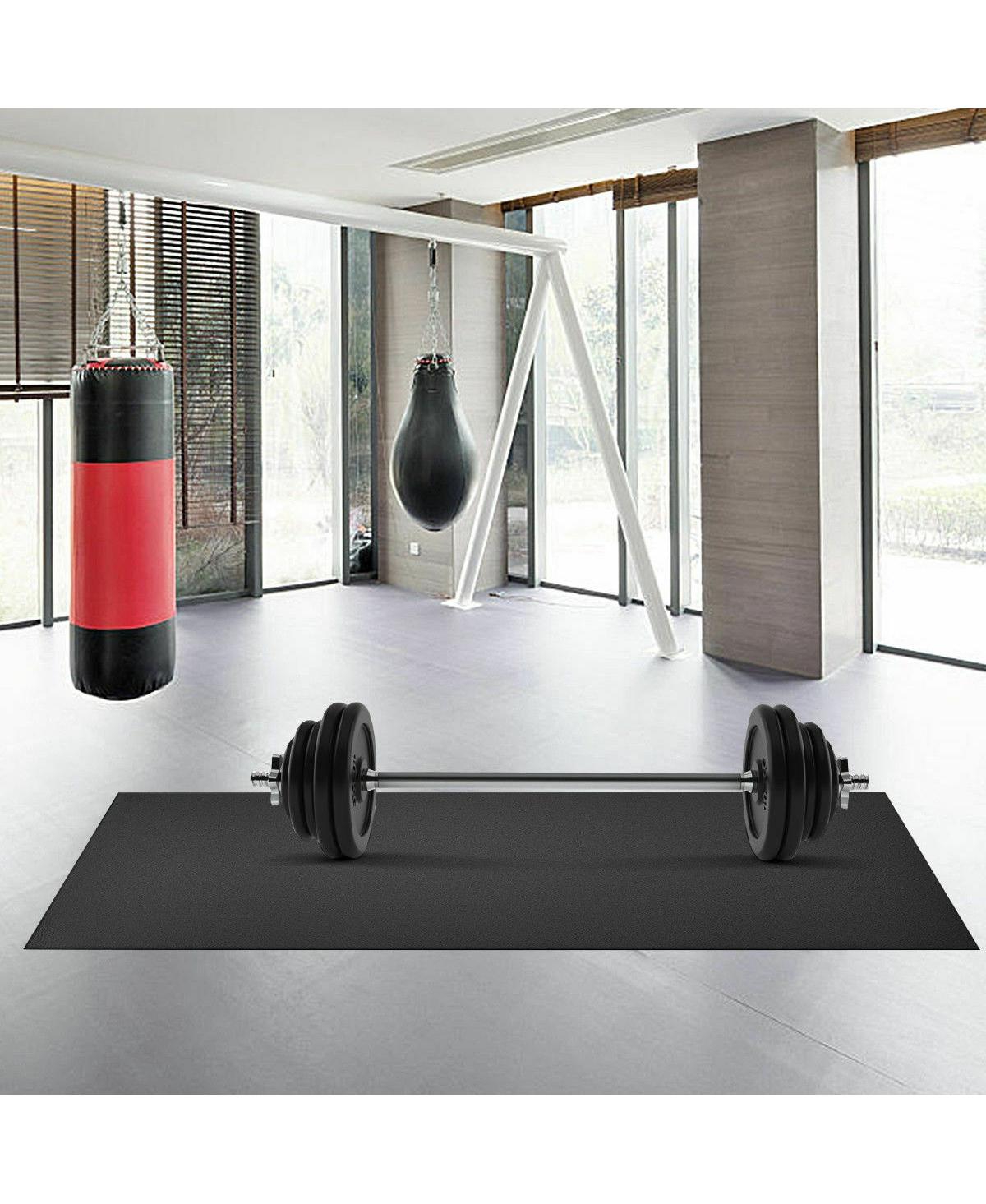 Slickblue Thicken Equipment Mat for Home and Gym Use-78 x 36 x inches