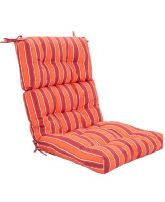 Outdoor Tufted Seat Cushion Pad for Patio Chairs with Durable Weather Resistant Design