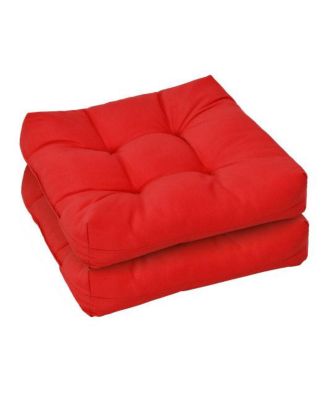 2-Pack Chair Seat Cushions for Indoor and Outdoor Use