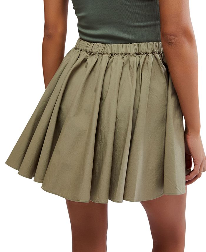 COTTON MINI SKIRT