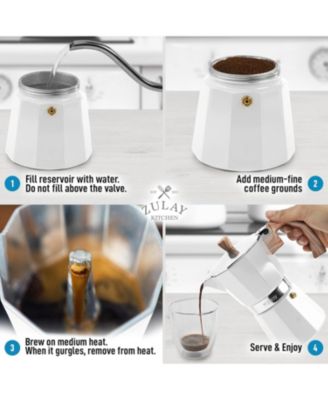 Classic Stovetop Italian Style Espresso Maker