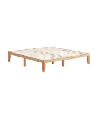 14 Inch King Size Wood Platform Bed Frame