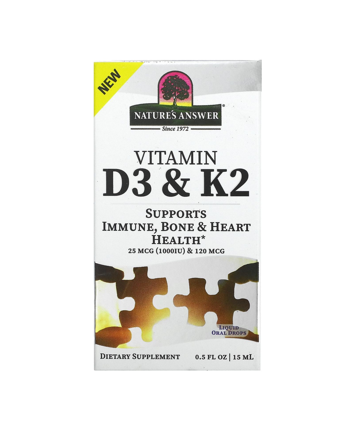 Vitamin D3 & K2 - 0.5 fl oz (15 ml) - Assorted Pre-pack (See Table