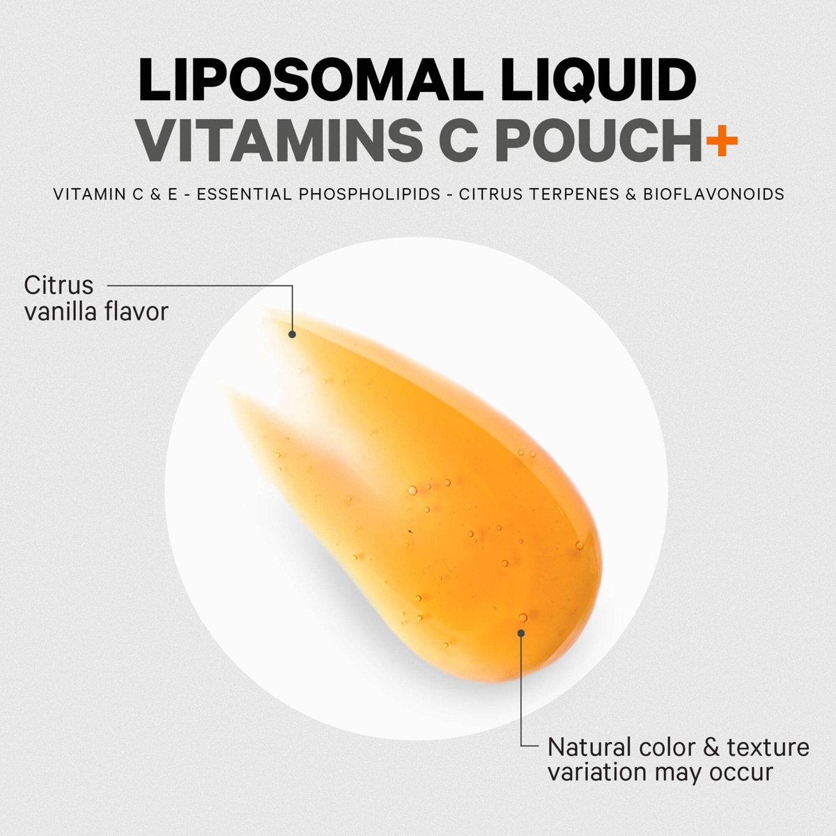 Codeage Liposomal Vitamin C Liquid 1000mg Vitamin C, 4000mg Essential Phospholipids, Liquid Vitamins Supplement, Liposomal Delivery, Citrus Bioflavono
