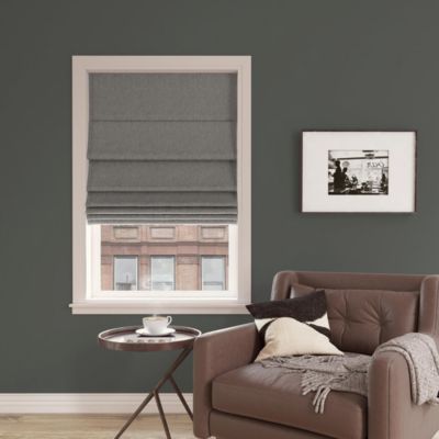 Pryer Textured 100% Blackout Cordless Roman Shade
