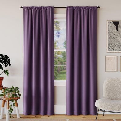 Rianna Theater Grade Extreme 100% Blackout Rod Pocket Curtain Panel