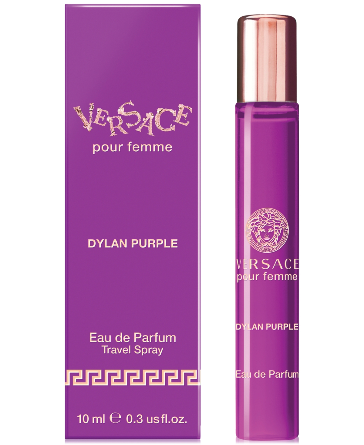 Shop Versace Dylan Purple Eau De Parfum Travel Spray, 0.3 Oz. In No Color